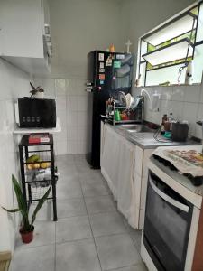 Casinha aconchegante na natureza