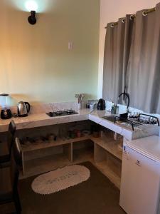 Chalé vista da vila