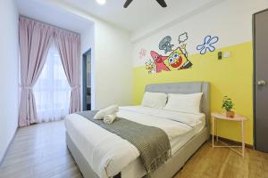 SpongeBob Fun Family Homestay In Brinchang Cameron Highland Clover Home 7-02