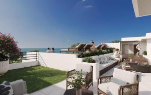 Caribbean Luxury 2BR Walk to Beach Sky Pool Deck