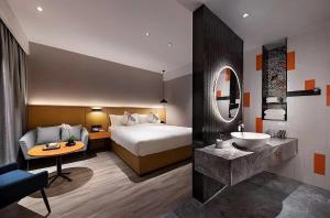푸저우 / 복주 Sofitel Fuzhou Pop Hotel 호텔 스위트룸