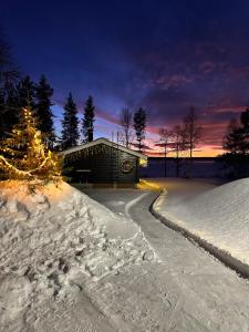 Villa Ihanus 100 m2 ja rantasauna järven rannalla