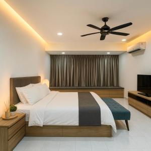 8-10pax Taman Johor Jaya Semi D Near Desa Tebrau, Mount Austin