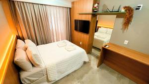 Flat Studio com Jacuzzi - By Living