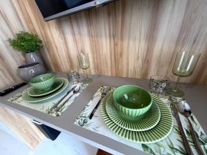 Studio-Vista Mar, Climatizado, Varanda, Tv Smart