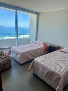 Departamento 2D a pasos de la playa Península de Iquique hermosa vista