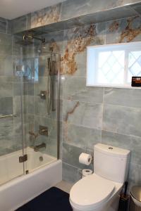 Luxe Haven Room, with a private bathroom separate entrance from the house