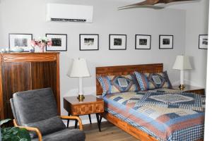 Luxe Haven Room, with a private bathroom separate entrance from the house