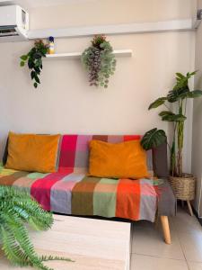 Dep con piscina - aire acondicionado-parking -wifi -3 habitaciones-1 baño