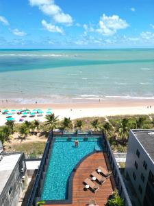 Flat 318 pé na areia em João Pessoa - Alta Marine