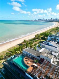 Flat 318 pé na areia em João Pessoa - Alta Marine