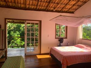 Casa da mata- Vista linda pra mata e jardim privativo