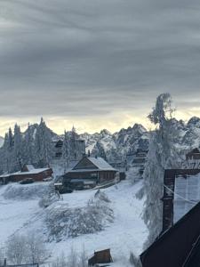 Apartament Chowańcówka z widokiem na góry typu studio obok stoków narciarskich i blisko basenów termalnych