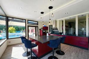 Villa piscine et spa 30 minutes de Rouen