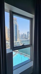 Bay Central 1BR with Full Marina View