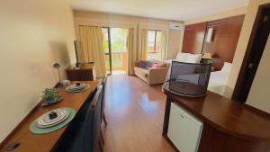 Flat 137 com vista para o jardim