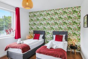 ARCHIPEL - Balkon - nahe Hamburg - Lounge - Smart TV - Parking