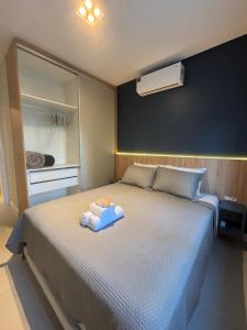 Blue Home Capão - Apto climatizado com Wi-Fi, terraço e piscina