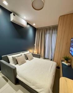 Blue Home Capão - Apto climatizado com Wi-Fi, terraço e piscina