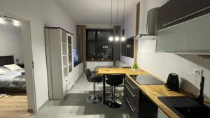 Apartament City Break, promenada przy jeziorze