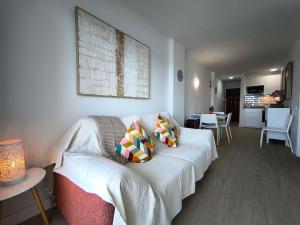 Looking at the ocean sunset