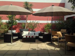 Hotels Hotel Cote Patio : Chambre Double ou Lits Jumeaux