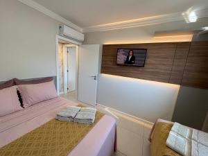 Apartamento Frente Piscina com Vista para o Mar