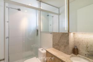 Aptos completos a poucos passos do mar em Perequê MTRs