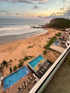 Departamento frente al mar en Playa Brujas