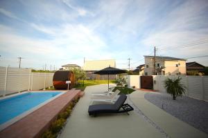 The White House 九十九里海辺の広い庭の一棟貸切別荘