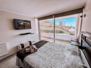 Hermoso depto vista al mar y piscina