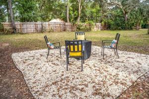 The Nook fire pit bbq dog friendly