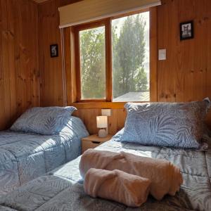 Acogedora cabaña con una vista increible