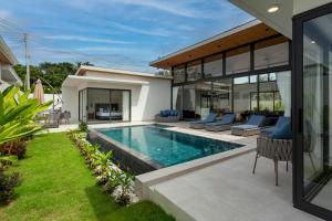 V279 Brand New 3BR Pool Villa with BBQ Near Beaches