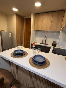 Vista a la cordillera a pasos de Barrio Italia