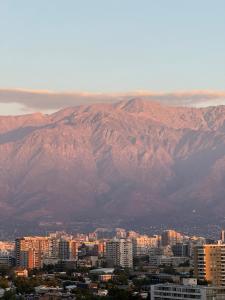 Vista a la cordillera a pasos de Barrio Italia