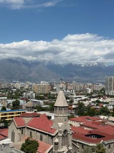 Vista a la cordillera a pasos de Barrio Italia