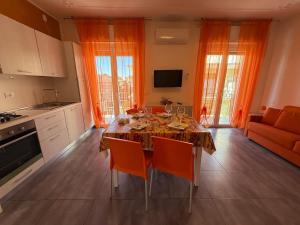 Modern two-room apartment with balconies, parking and 6 seats