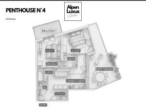 PENTHOUSE N`4 - AlpenLuxus Collection