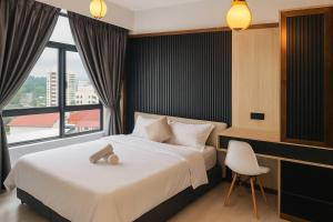 L Homestay JesseltonQuay JQ KK City亚庇市区中心民宿2房1厕