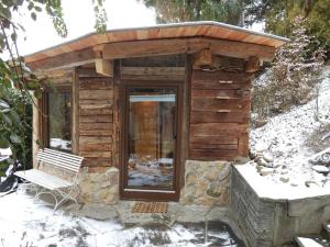 Große Wohnung am Wald mit Aussicht, Sauna, Kaminofen, Grill