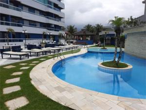 Apartamento pé na areia com vista para o mar