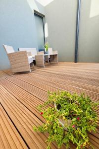 Moderný apartmán so súkromnou terasou v centre Banskej Bystrice