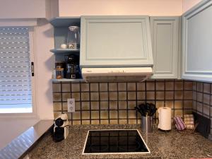 Modern apartment on the beach with pool