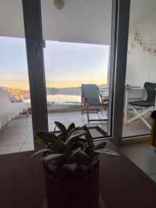 Calm Lake Balcony with a view