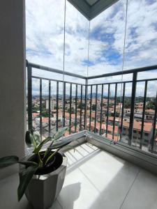 Quarto Casal suite privada em Apartamento Seguro