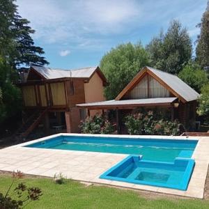 Cabaña Soñada en complejo con piscina