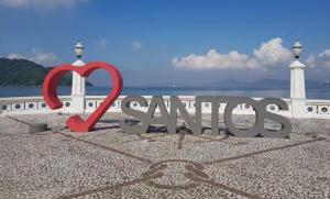 Vista Mar Frente Praia No Melhor Local de Santos