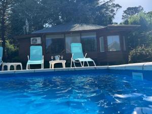 Cabaña Soñada en complejo con piscina