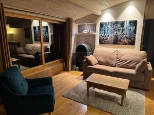 Appartement 71m2 près de Megève, à 200m télécabine la Princesse, local à ski, 2 chambres, parking couvert